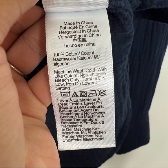 J. Crew Garçon classic double-gauze shirt size 2 - Picture 4 of 6